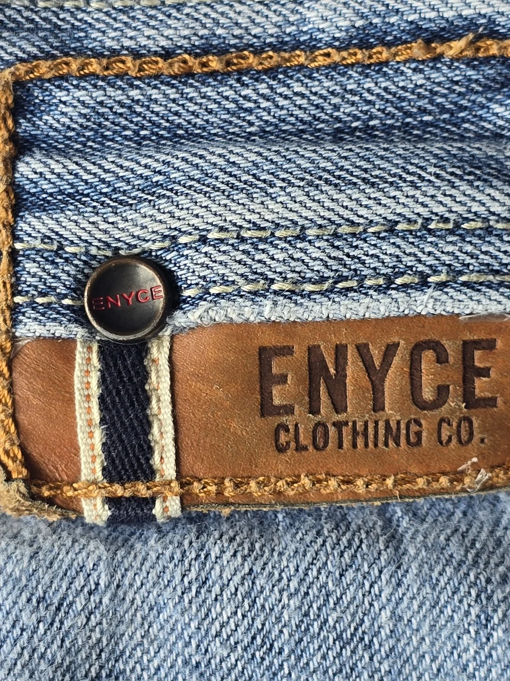 ENYCE Light Blue Denim Me n’s Shorts